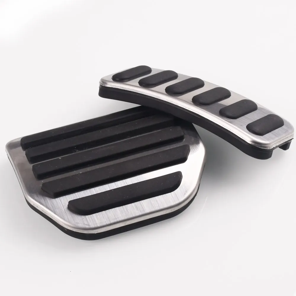 AT Brake Fuel Gas Accelerator Foot Pedal Cover For Land Rover Discovery 3 4 Range Rover Sport