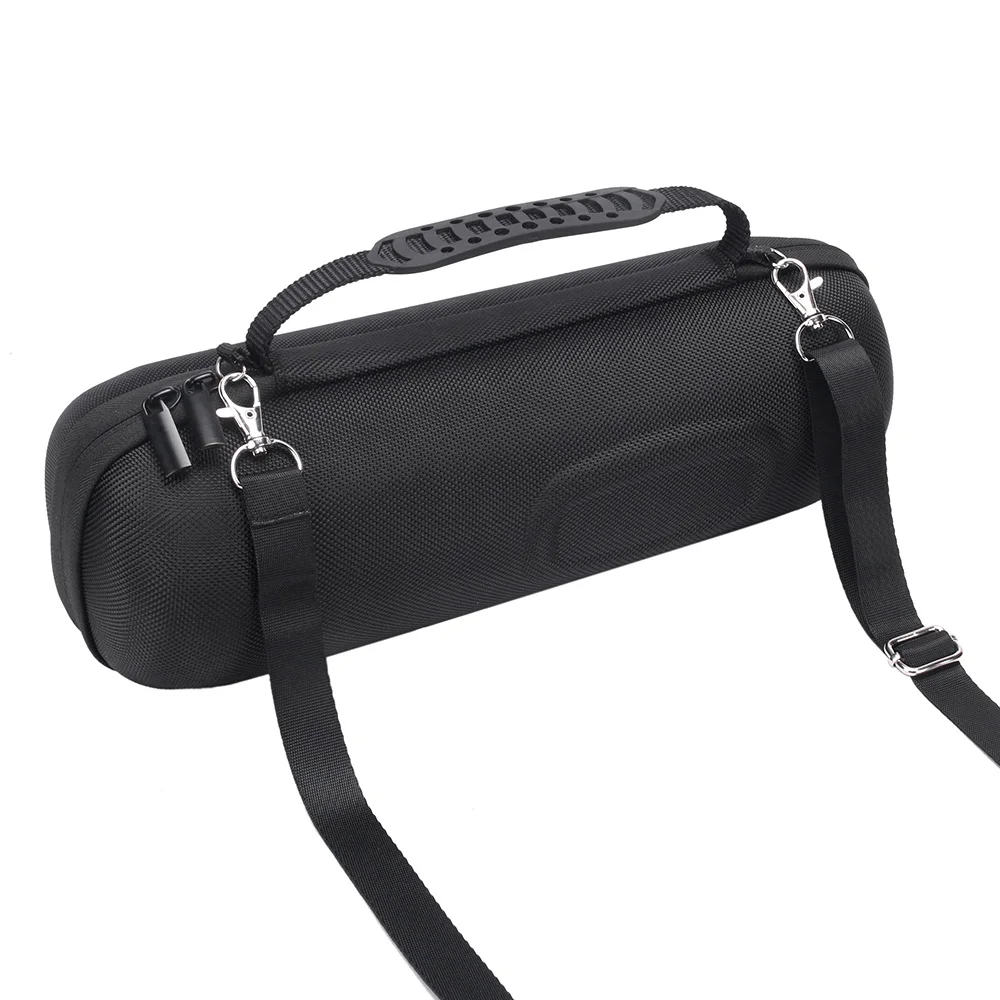 2 in 1 Hard EVA Tragen Zipper Lagerung Box Tasche + Weiche Silikon Abdeckung Fall Für Ladung 4 Bluetooth Lautsprecher tasche für jbl ladung 4 fall