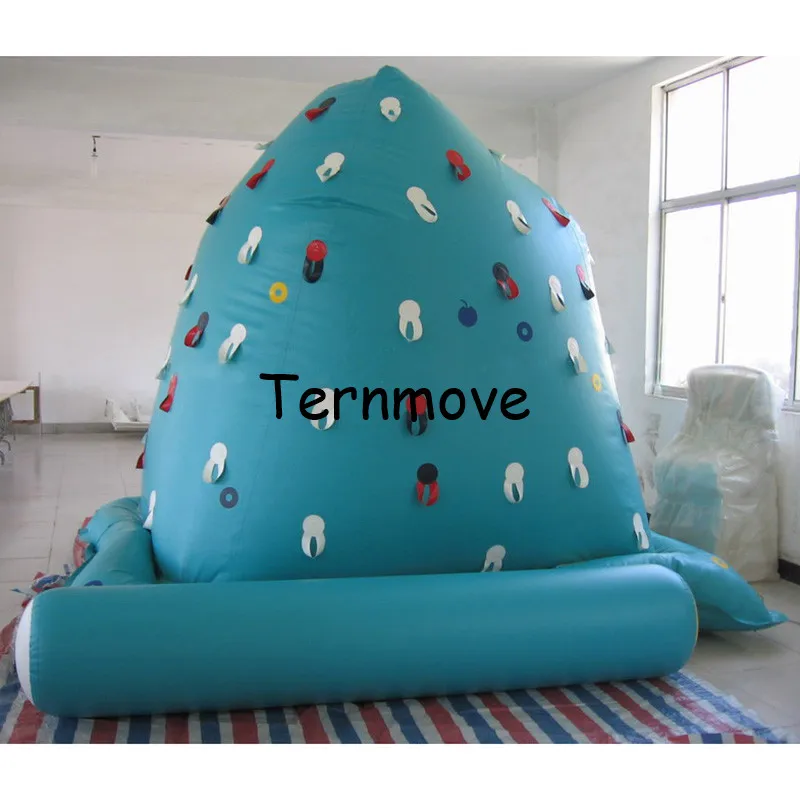 Water Floating Inflatable Water Iceberg ,Water Island Floating Platform Water Park Floating Inflatable Ice Tower Mountain