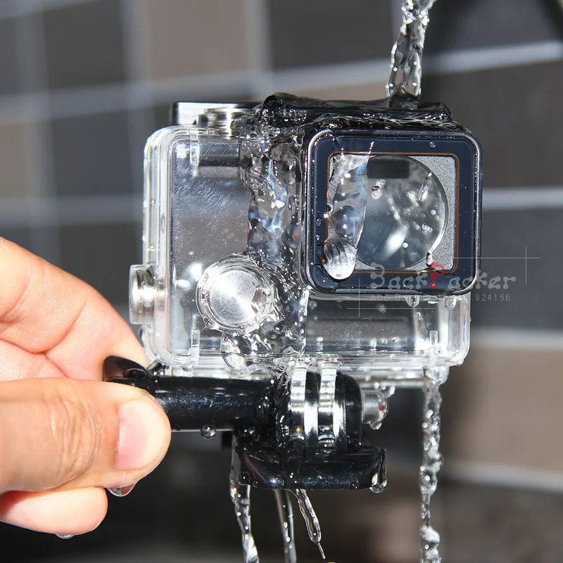 10PCS for GoPro Hero 4 Black Underwater Waterproof Housing Case for GoPro Hero 4 Hero 3+ plus Mini Camcorder Accessories