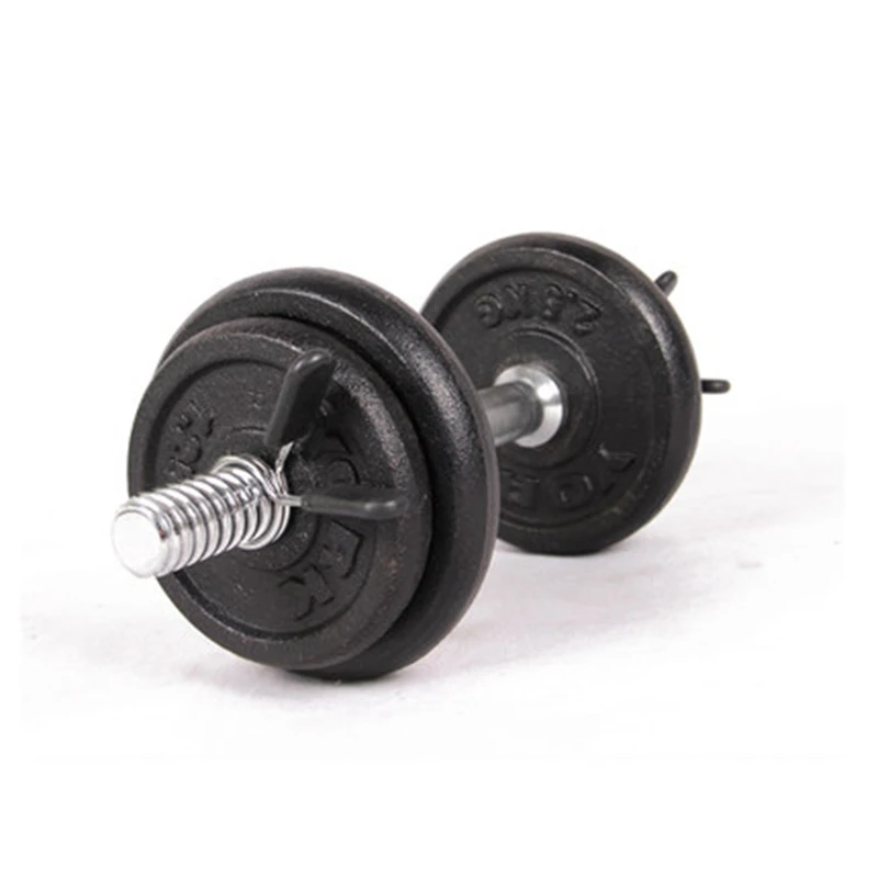 1 pair 25mm Barbell Gym Weight Bar Dumbbell Lock Clamp Spring Collar Clips indoor Body Building trainning fitness