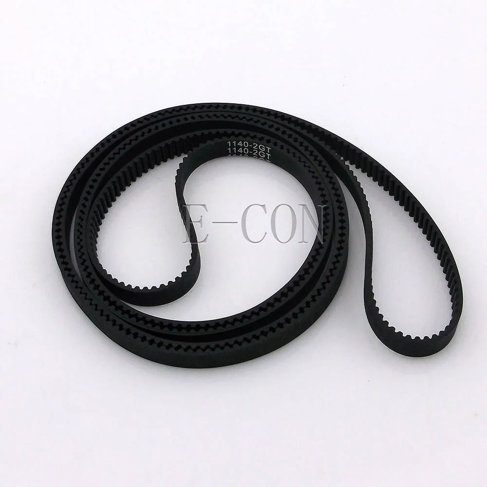 

5pcs/lot 1140-GT2 Loop Timing Belt Width 6mm GT2 Belt Rubber Fiberglass Inner Length 1140mm 570 Teeth for GT2 Timing Pulley