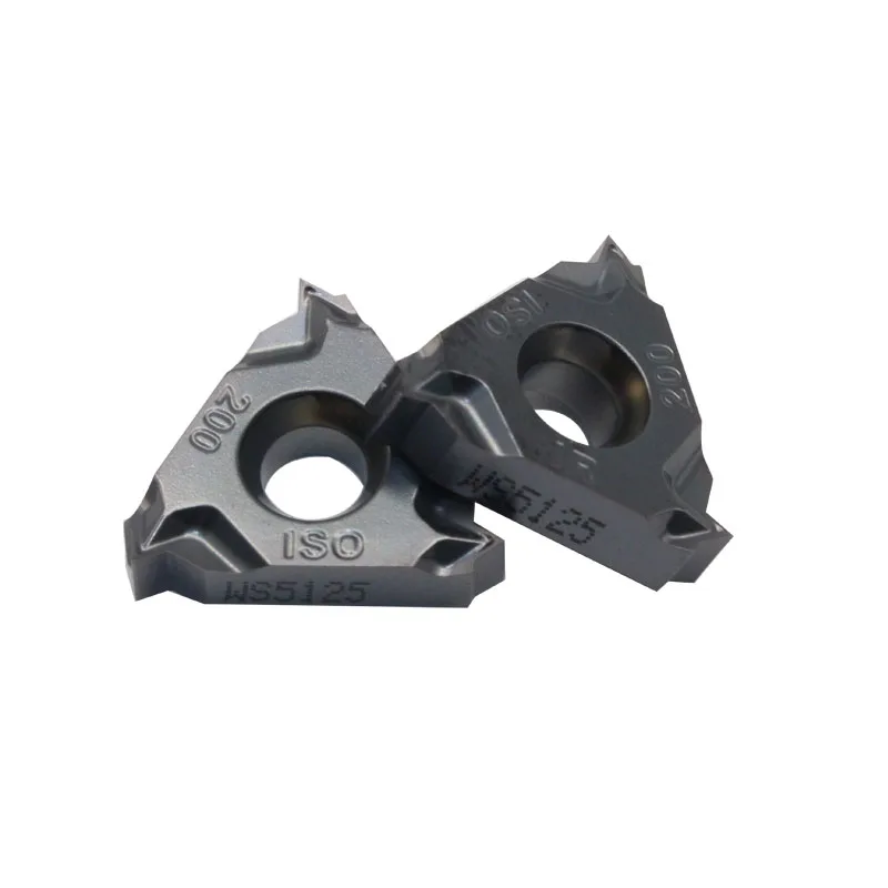 

20PCS WS5125 16IR 200ISO Tungsten Carbide Blade Carbide Thread Blade