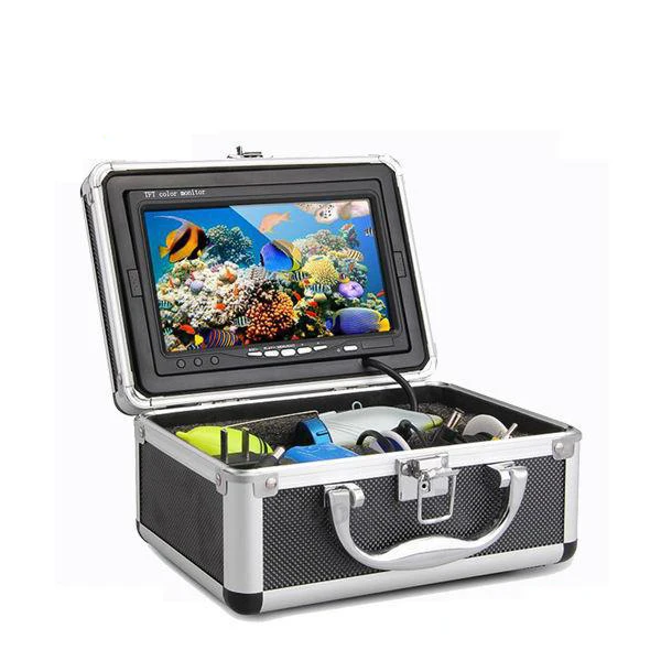 15M Underwater Fish Finder HD 1000TVL Camera for Ice/Sea/River Fishing with 7 inch LCD Monitor