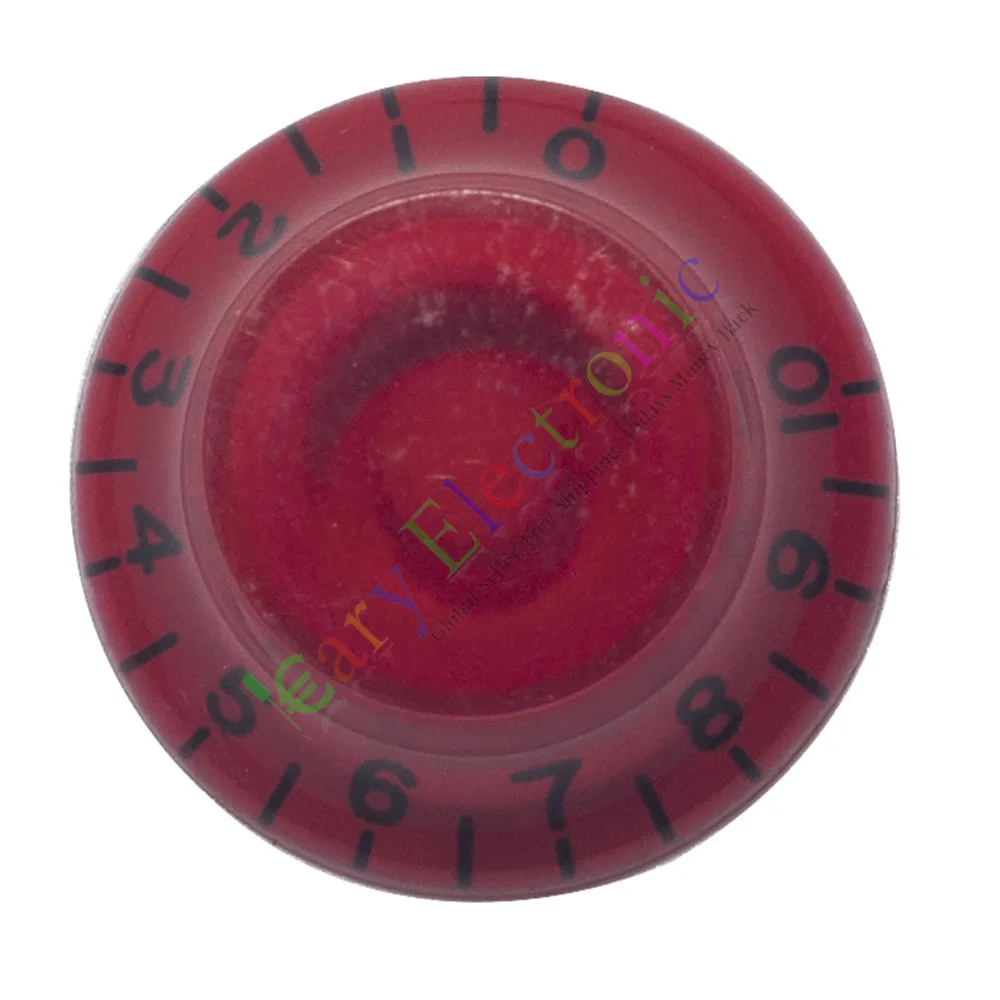 Venta al por mayor y al por menor, 10 unidades, 26mm, Pedal superior con falda, perilla roja, amplificador de tubo de guitarra, tono de volumen, piezas de audio, amplificador, envío gratis