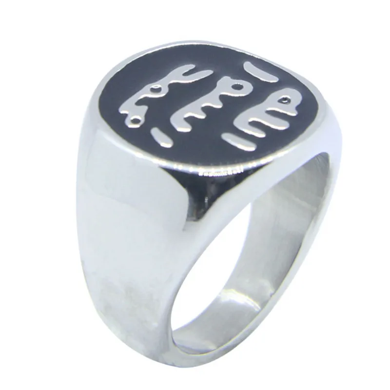 Support Dropship New Letters Ring 316L Stainless Steel Fashion Jewelry Party Ring