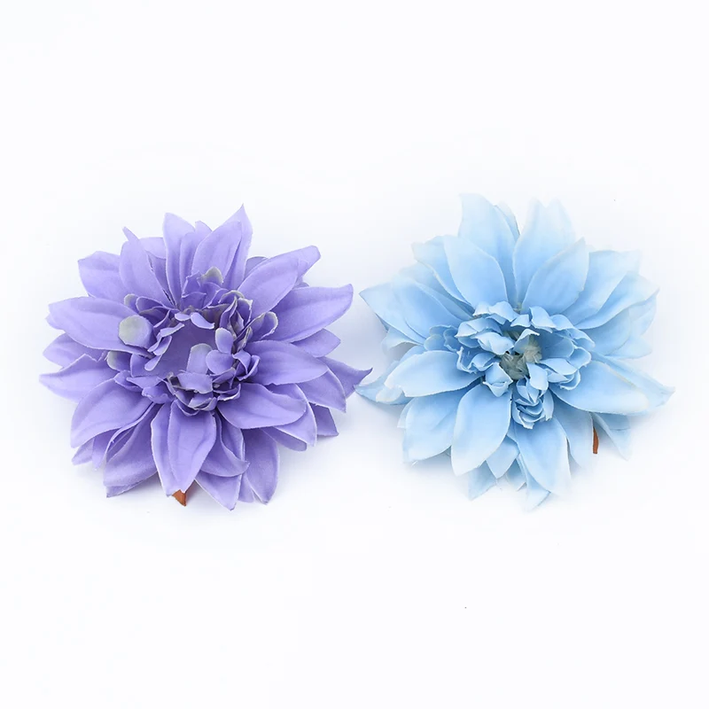 10CM jedwabny Gerbera akcesoria ślubne odprawy sztuczne ściana kwiatów księga gości dekoracyjne wianki z kwiatów sztuczne rośliny — zdjęcie 7