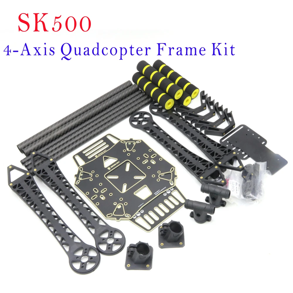 

S520 SK500 Carbon Firber 4-Axis Rack Quadcopter Frame Kit With Landing Gear Skid F450 Frame Upgraded For FPV Drone Quadcopter