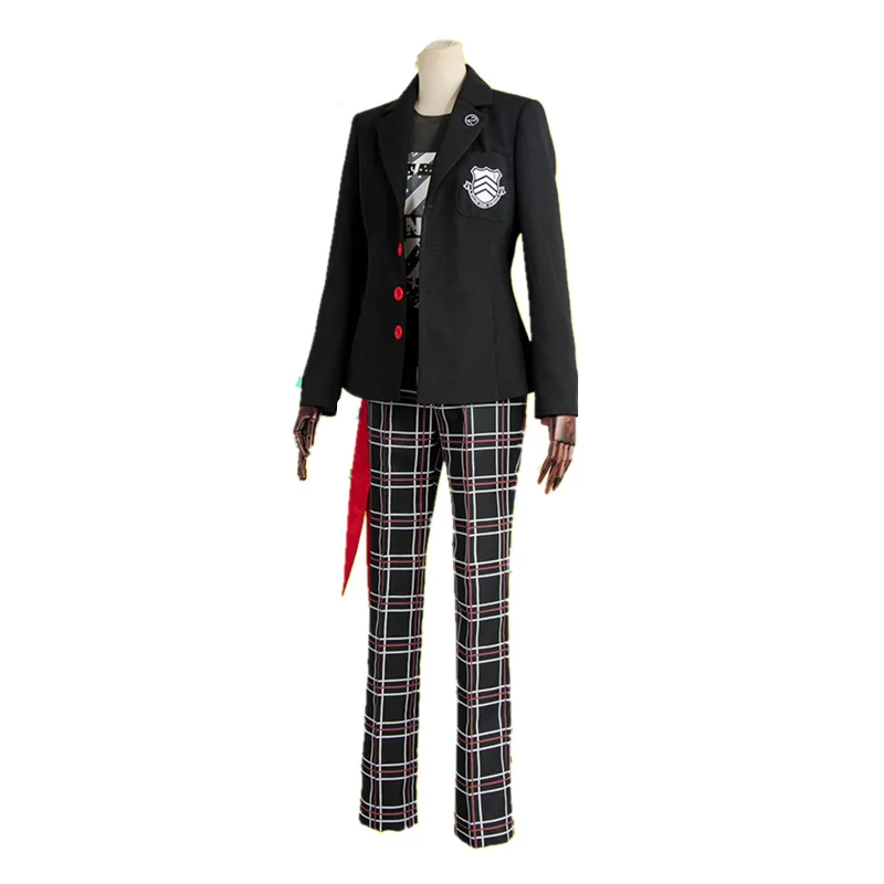 SBluuCosplay Dancing Star Night Joker Protagonist Akira Kurusu Cosplay Costume Custom Made