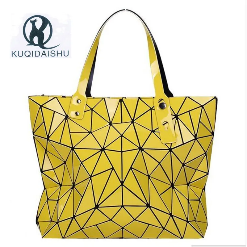 Bolso de hombro de lujo para mujer, bolsa con asa superior y holograma geométrico, de diseñador, Bao 2024, gran oferta