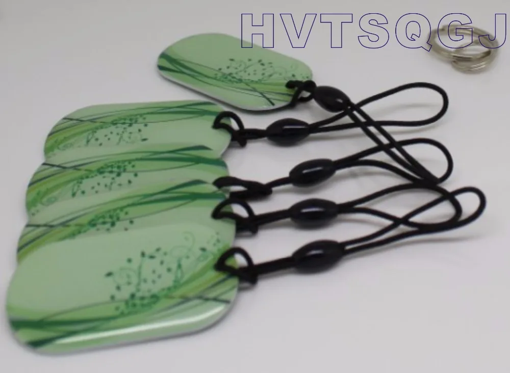 High quality Fashion irregular Free Shipping100pcs rfid epoxy card of em4100/4102 chip inside of 125khz frequency