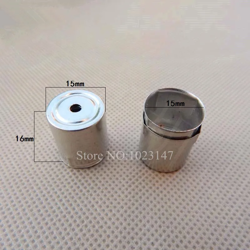 2 pieces/lot General Magnetron Antenna Cap Microwave Oven Cap 15mm Diameter Magnetron Steel Cap