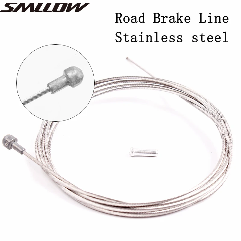 1Pcs Bike Brake Line Corn Road  Bike Fixed Gear Bicycle Brake Line Shift Shifter Gear Brake Cable Sets Core Inner Wire Stainless