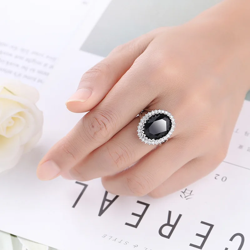 925 Silver New Fashion Zircon Ring