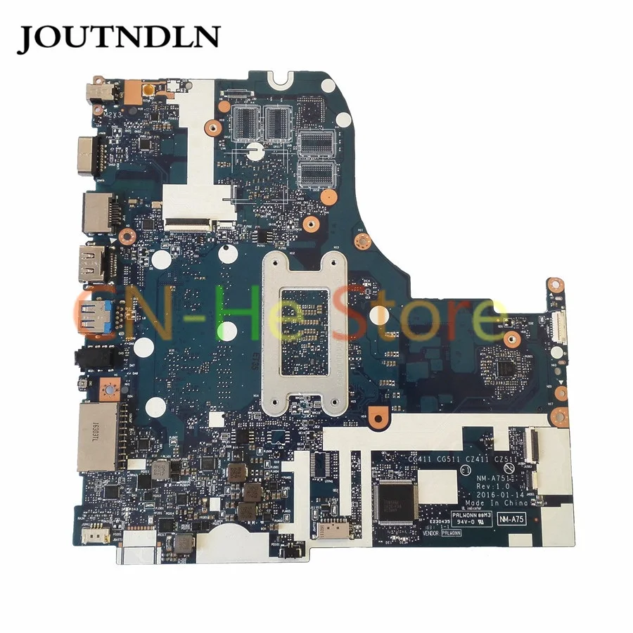 FOR LENOVO IDEAPAD 510-15ISK Laptop Motherboard NM-A751 5B20L37429 CG411 CG511 CZ411 CZ511 W/ I5-6200U CPU and 4g RAM