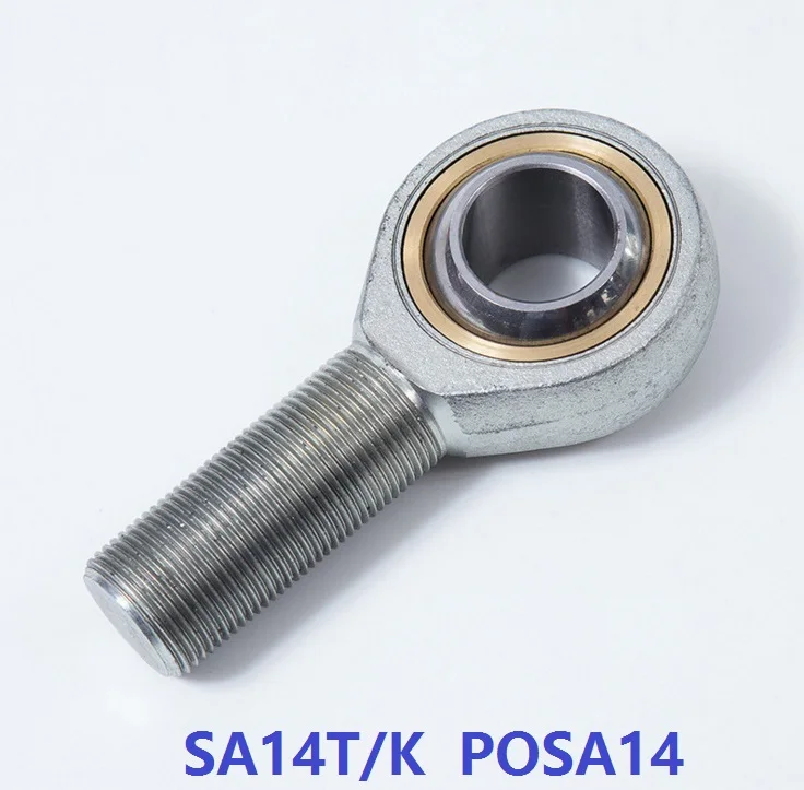 20pcs/lot SA14T/K P0SA14 14mm Rod Ends Plain Bearings Fish Eye Rod End Joint Bearing