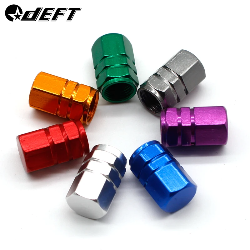 

DEFT Valve Cap 5Pcs Bike Wheel Tire Covered Car Motorcycle Truck universal Tube Tyre Bicycle Tire Wheel Stem Valve Cap Dustproof