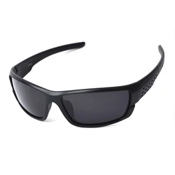 TAGION-gafas de sol polarizadas de plástico negro para hombre, lentes de sol para deportes al aire libre, pesca, ciclismo, diseñador masculino, UV400