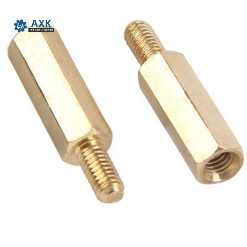 Spacing Screws Motherboard Standoff Spacer Brass Pc 50pcs M2*l+3mm M2.5/m3*l+6mm Hex External High Electrical Lot (50