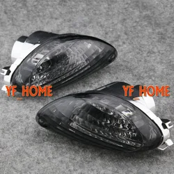 Motorcycle Rear Turn Signals Light Indicator Blinkers Lens Cover Housing Shell For Suzuki Hayabusa GSXR1300 2008-2010 Pair Smoke