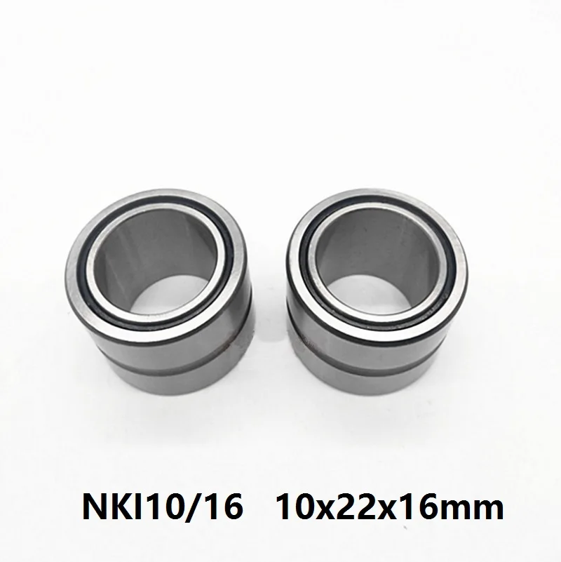 10pcs NKI10/16 Needle roller Bearing 10x22x16 mm with inner ring