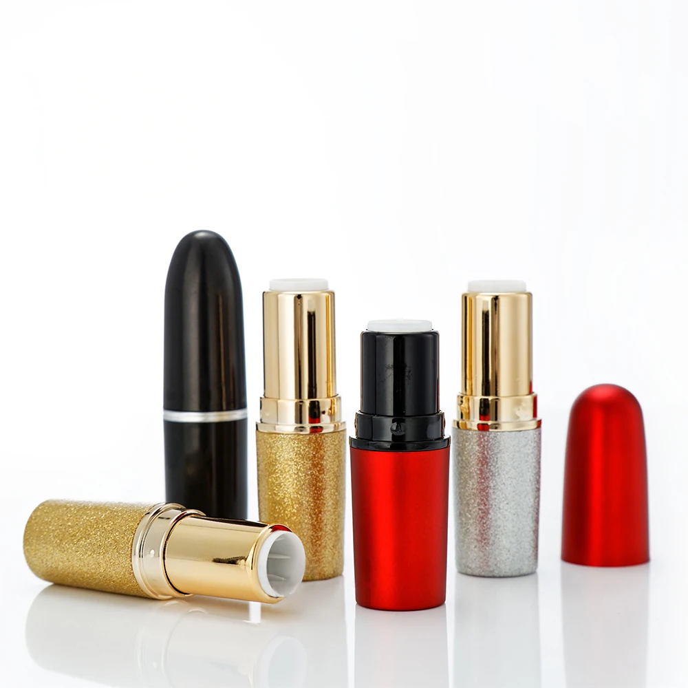 Bullet Shaped 12.1mm Lipstick Tube, Empty Round Container Package