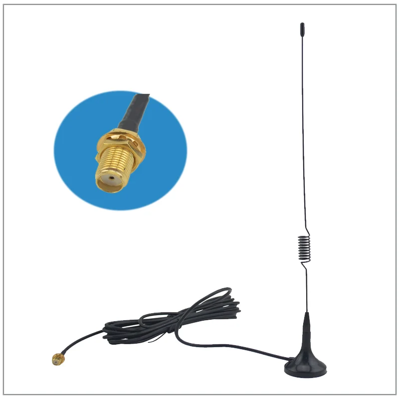 

NAGOYA UT-102UV SMA-F Magnetic Vehicle-mounted Antenna for walkie talkie Ken-wood TK 3107 2107 baofeng UV5R UV-5R bf-888s