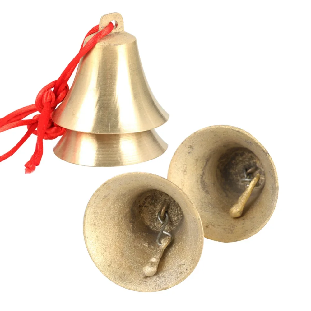 1 Pcs Copper Bells Large Antirust Copper Wind Chimes Outdoor Decorations Birthday Gifts To Friends And Best Wishes