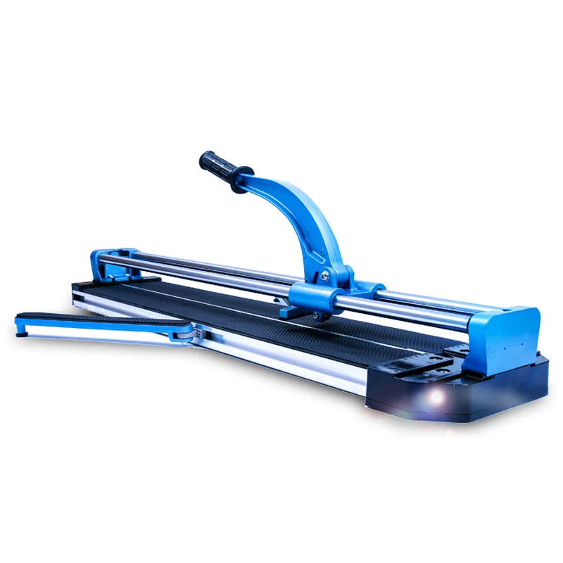 Máquina Manual de corte de azulejos de cerámica infrarroja de doble pista con láser, brocha de empuje para azulejos de suelo, KH-800 fyans Seramik Kesme
