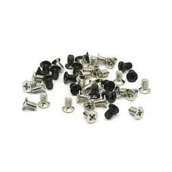 100PCS/Lot UNC 6#-32*5/6/8 Computer Hard Disk Screws Countersunk Phillips Cross Flat Screws Ni-plated/Black Zinc/Rust-proof