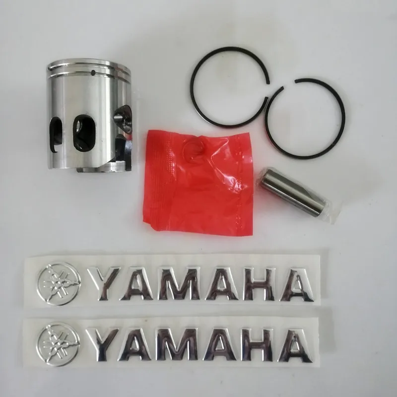 40mm Piston Rings 10mm Pin Kit  2 Stroke For Yamaha 50cc BWS 50 3KJ CW50 Slider 50 Jog 50 Scooter Polaris Predator ATV Sticker