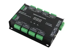 Gradateur du contrôleur DMX de décodeur de la Manche 96A RGBW DMX 512 LED DC5-24V la lumière de RGBW RVB LED 8 bits/16 bits