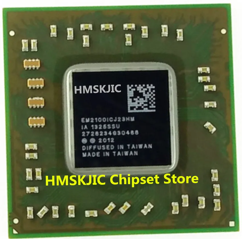 

100% New EM2100ICJ23HM E1-Series E1-2100, 1 GHz, dual-core lead-free BGA chip with ball Good Quality