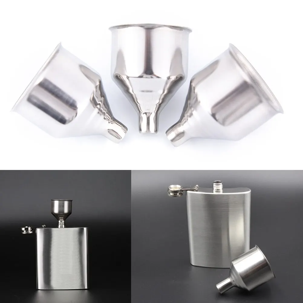 1pc Stainless Steel Funnel kitchen tool oil funnel for All Hip Flasks