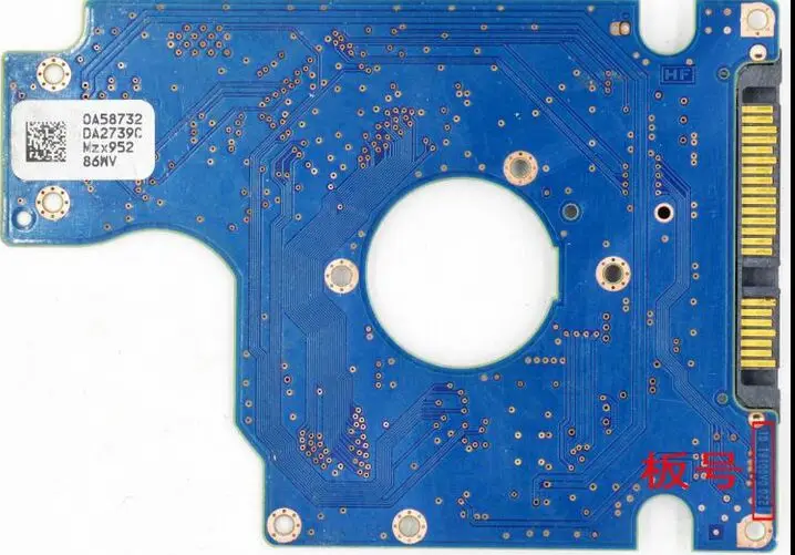 Miễn Phí Vận Chuyển 1 Cái/lốc HDD PCB Hitich / Logic Ban/Bảng Số: 220 0A90161 01/Bộ Điều Khiển Chính IC: 0A58721/Dán 0A58