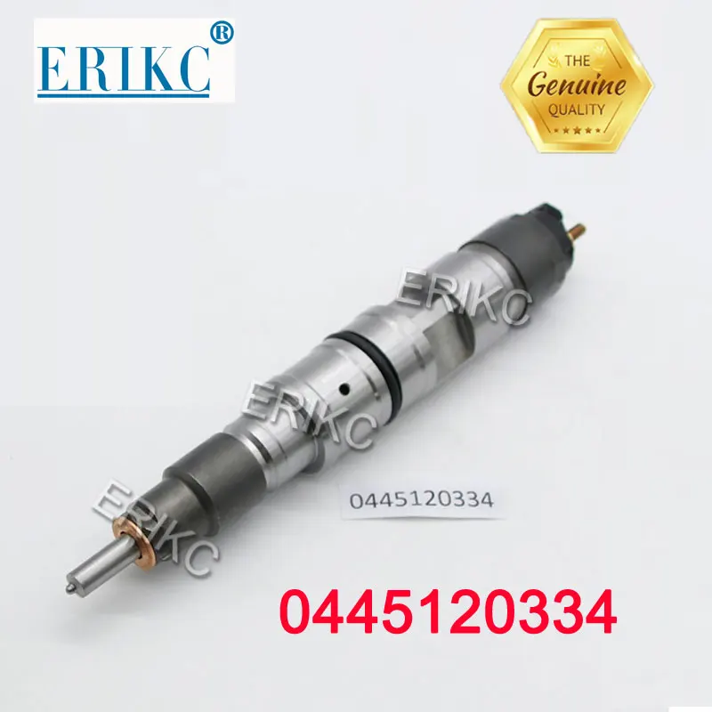 ERIKC Injector Assy Fuel 0445120334 High Pressure Injector Bico Nozzle 0445 120 334 Diesel Fuel Pump Injector 0 445 120 334