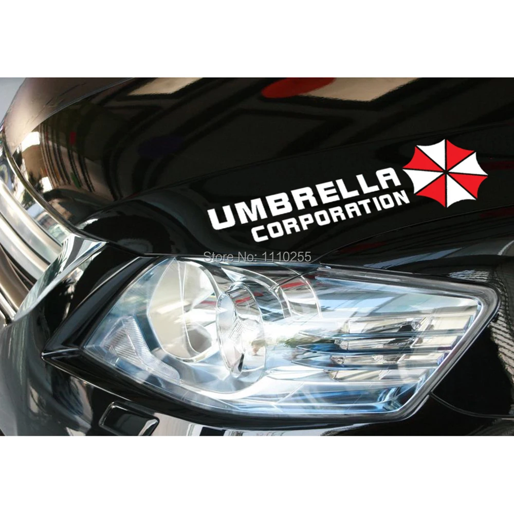 

Aliauto 2 x Car-styling Umbrella corporation Car Stickers Decal Accessories for Toyota Ford Chevrolet Volkswagen Honda Hyundai