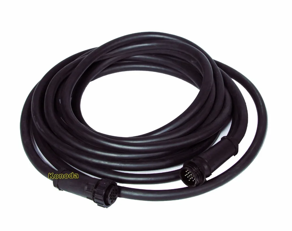 25' Extension Cable 7m long for 2ft 4ft 4Bank kino type light head to ballast