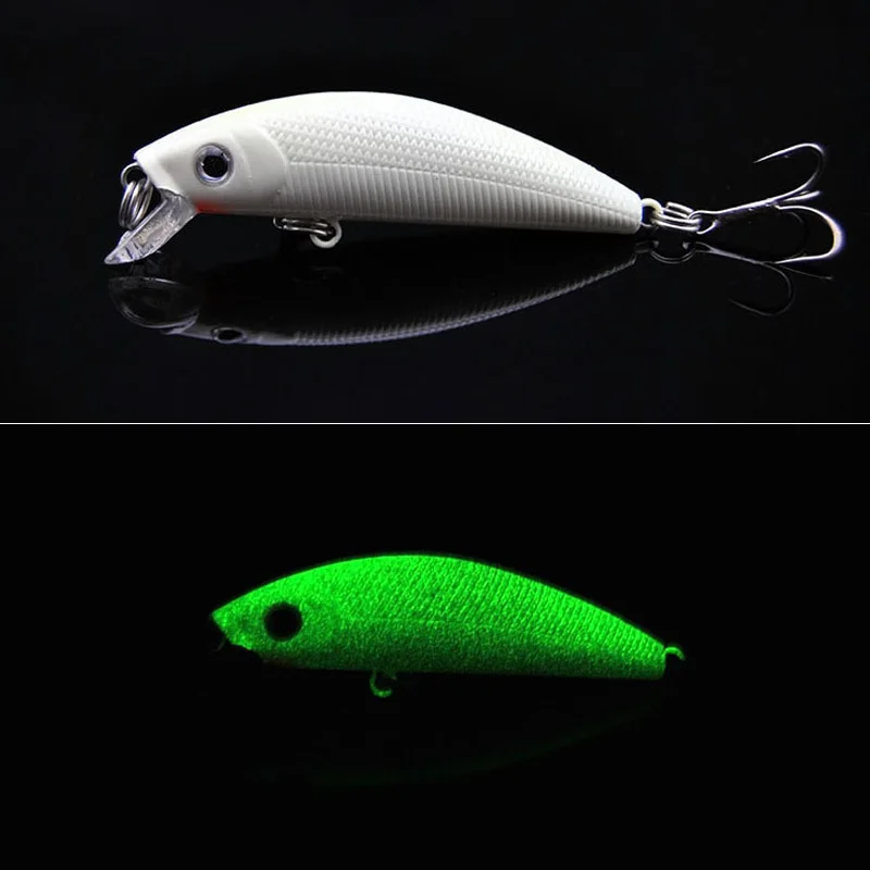 Night Fishing Lure Bait Minnow VIB Pencil Popper Crank Bait Glow in dark Artificial Lures Luminous 8-13g 1 Piece SALE