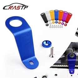 RASTP - Evrensel Yarış ALÜMİNYUM RADYATÖR Kalma Braketi Cıvata Kiti 92-95 Honda Civic EG Araba Aksesuarları için Fit RS-HR002