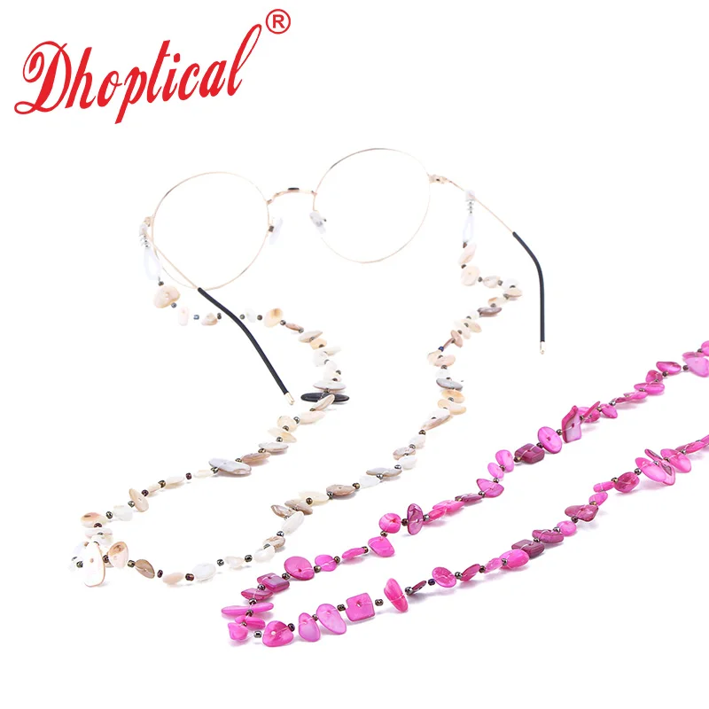 10pcs shell glasses chain eyewear hold for lady avoid glasses slip by dhoptical D036