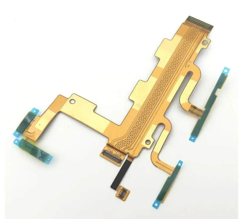 Power button Flex Cable For Sony xperia C3 S55T S55U D2502 D2533 Volume Button Flex cable + Microphone Flex cable replacement