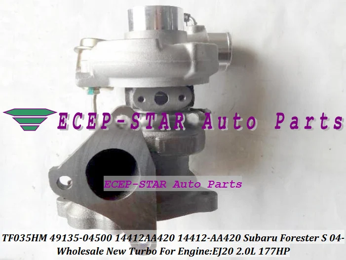 TF035 49135-04500 14412AA420 14412-AA420 14411-AA551 14411AA551 4913504500 Turbo For SUBARU Forester S 2004- EJ20 2.0L 177HP