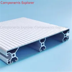 Arbitrary Cutting 1000mm 40240 Aluminum Extrusion Profile,Silvery Color for Stairs