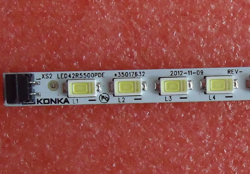 

FOR konka LED42R5500FXMZ Article lamp 37022722 QZ 3517632 LED42R5500PDE 1piece=57LED 472MM