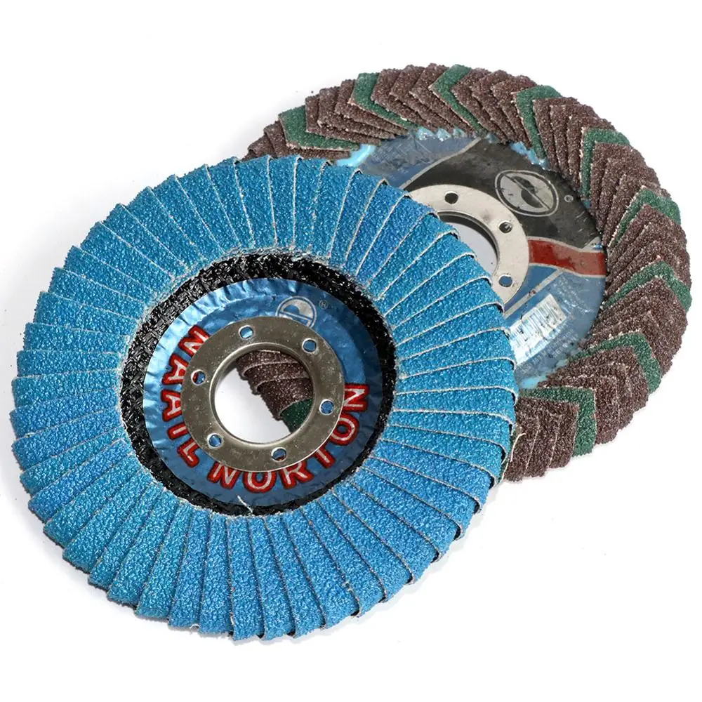 

4-1/2" 5 inch 115mm x 22mmProfessional Flap Discs Sanding Discs 60Grit Grinding Wheels Blades For Angle Grinder