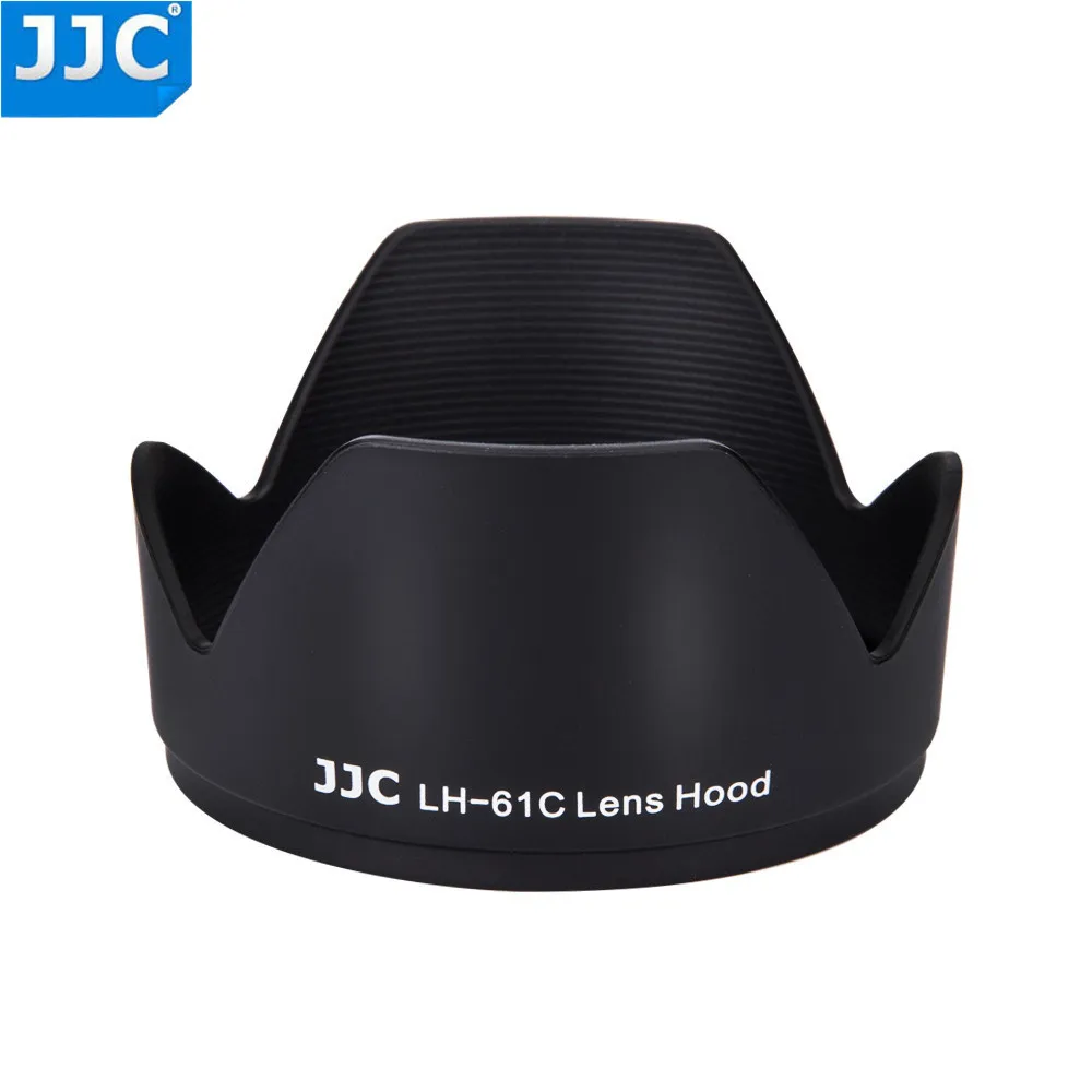 JJC Reversible Black Lens hood for OLYMPUS Zuiko Digital ED 14-42mm M.Zuiko DIGITAL ED14-150mm II Repace Olympus LH-61C