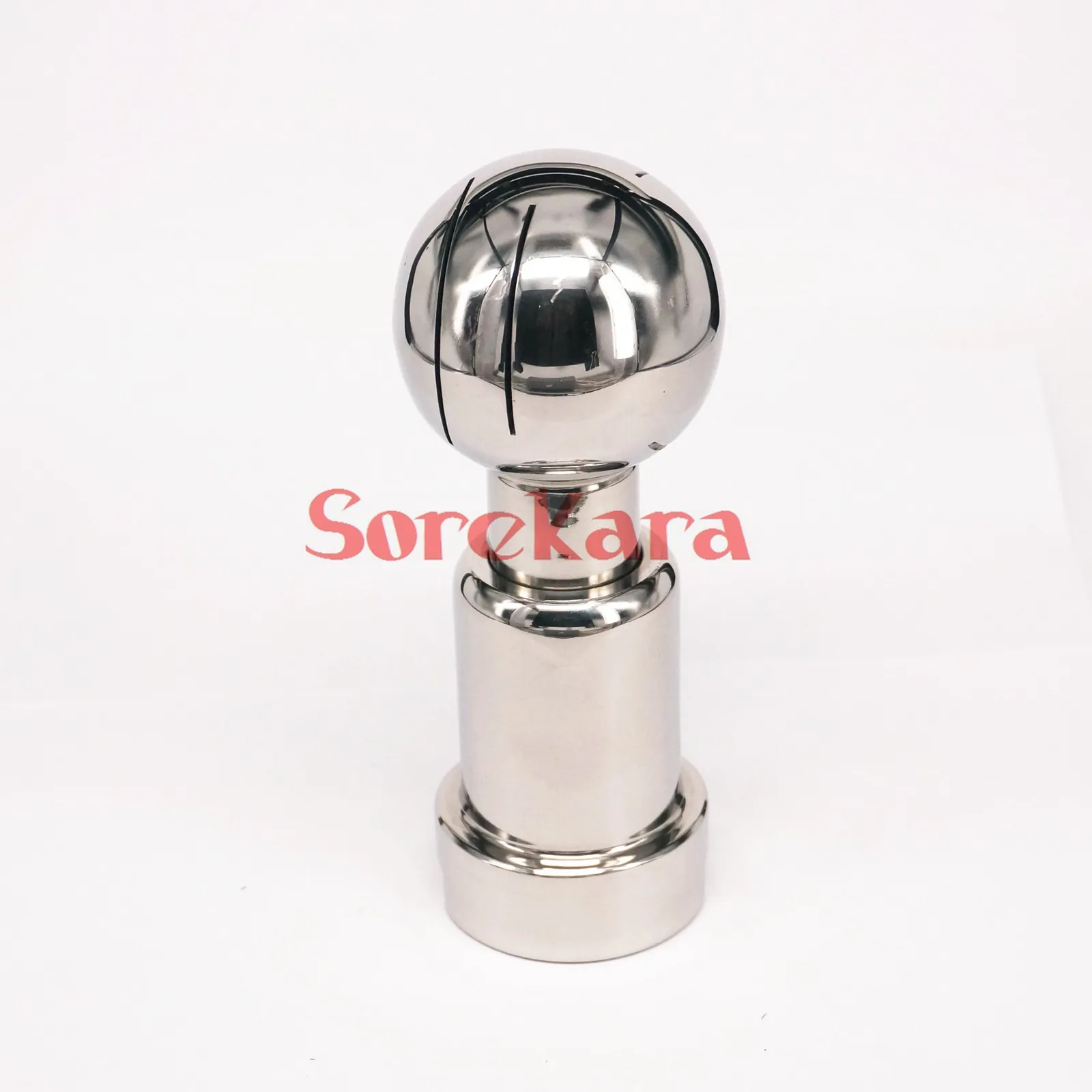 

1-1/2" BSP Female Thread 304 Stainless Steel Sanitary Thread Rotary Spray Ball Tank Cleaning Ball