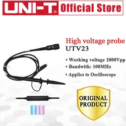 UNI-T UT-V23 100:1 High Voltage Probe UTV23 Applies to oscilloscopes series