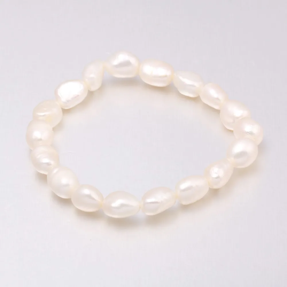 High Quality 8-9mm Freshwater Pearl Bracelets Natural Pearl Bracelet For Women Pearl Necklace Bracelet